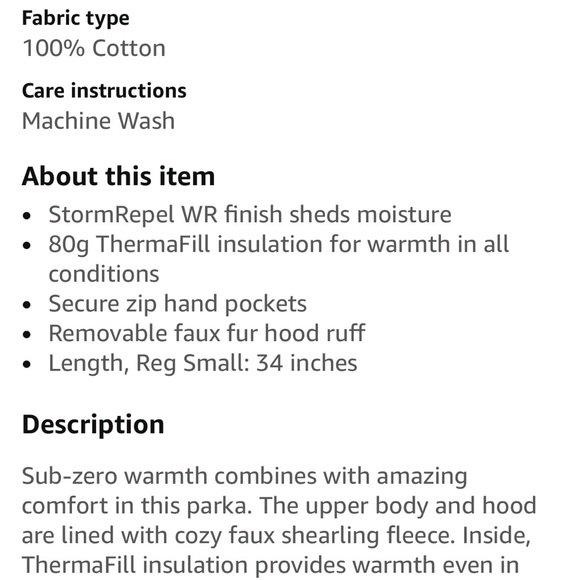 Eddie Bauer Willamette Parka - Picture 10 of 10